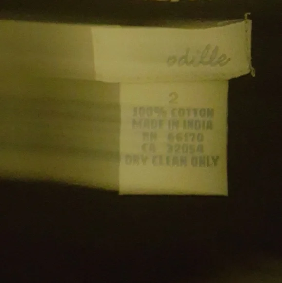 ANTHROPOLOGIE Vintage ODILLE Black Lace Retro Skirt Sz 2 - Picture 6 of 6